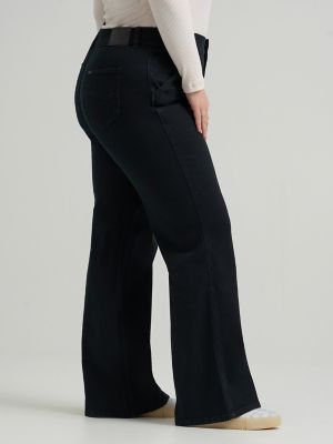Women's Legendary High Rise A-Line Jean (Plus) in Hidden Depths