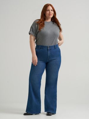 Women's Legendary High Rise A-Line Jean (Plus)