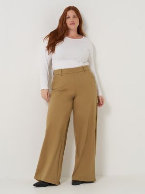 Women's Ultra Lux Comfort Any Wear Wide Leg Pant (Plus)