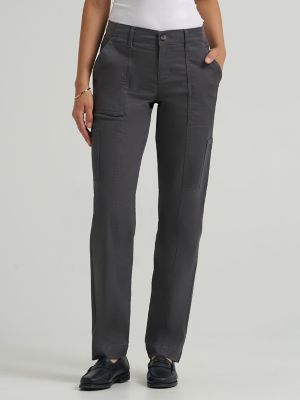 Ultra Lux Comfort Flex-to-Go Loose Utility Pant:Static Gray:6:M alternative view