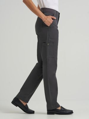 Ultra Lux Comfort Flex-to-Go Loose Utility Pant:Static Gray:6:M alternative view 3