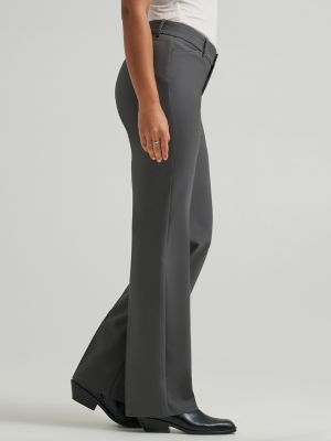 Women's Ultra Lux Comfort with Flex Motion Trouser Pant in Static Gray alternative view 3
