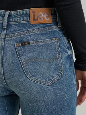 Women's High Rise Flare Jean in Indigo Cast alternative view 5