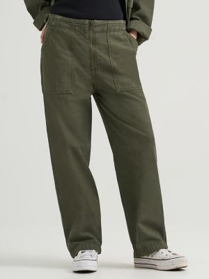 Women's High Rise Loose Utility Pant