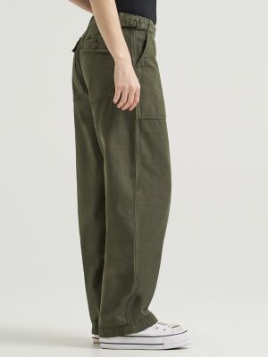 Women's High Rise Loose Utility Pant