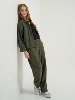 Women's High Rise Loose Utility Pant