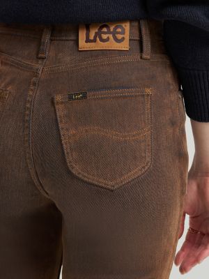 Women's Flocked High Rise Bootcut Jean in Western Revival alternative view 5