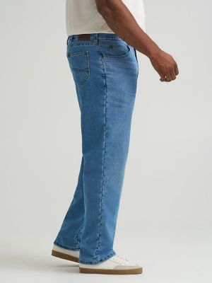 Men's Legendary Relaxed Straight Fleece Lined Jean (Big & Tall) in Coast alternative view 3