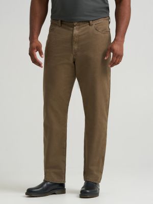 ★リーページ★ Men's Legendary Relaxed Straight Fleece Lined Jean (Big & Tall