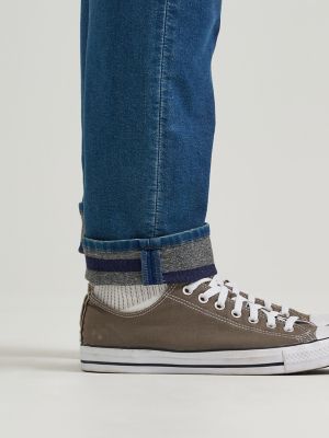 Men's Extreme Motion Single Layer Warming Regular Taper Jean in Dash alternative view 4