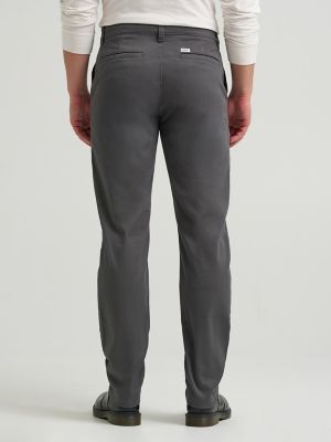 Men's Regular Straight Workwear Pant in Static Gray alternative view 3
