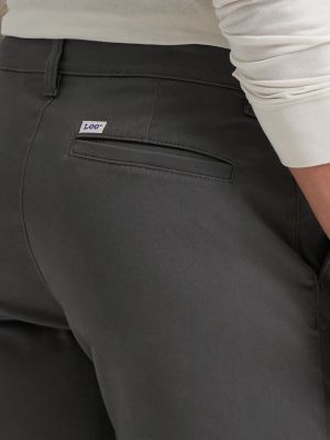 Men's Regular Straight Workwear Pant in Static Gray alternative view 5