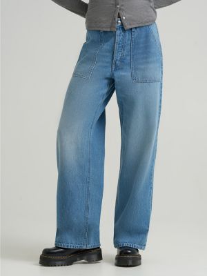 Women's Patch Pocket Slouch Jean in On The House alternative view