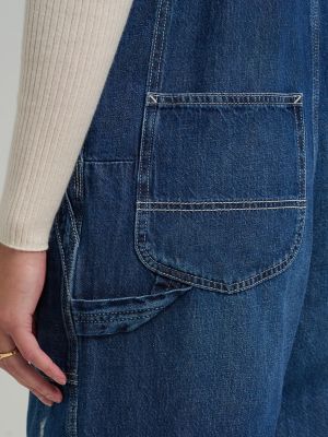 Women's Relaxed Straight Bib Overall