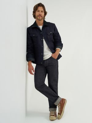 Men's Lee 101 Z Regular Fit Straight Leg Jean in Dry Heavyweight