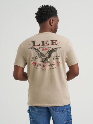 Men's Eagle Logo Graphic Tee | SALE | Lee® | Shipping to Canada