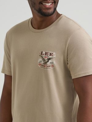 Men's Eagle Logo Graphic Tee | SALE | Lee® | Shipping to Canada