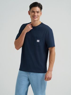 Men's Workwear Pocket Tee in Rebel Navy alternative view