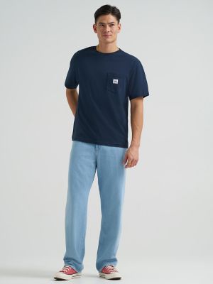 Men's Workwear Pocket Tee in Rebel Navy alternative view 5