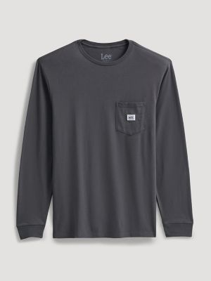 Men's Long Sleeve Workwear Pocket Tee from Lee - $26.99