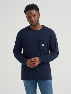 k*i様 plllllleeeasse long sleeve pocket t Sueded Jersey Long