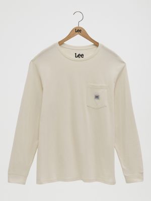 Men's Lightweight Long Sleeve Workwear Pocket Tee