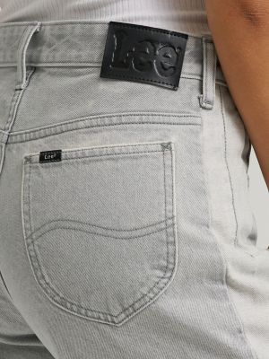 Women's 100% Cotton Low Slung Barrel Rider™ Jean in Dusk Gray alternative view 5
