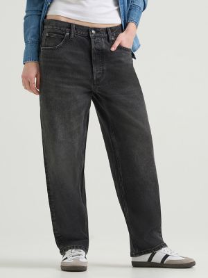 Women's Low Slung Slouch Jean in Off World alternative view 2