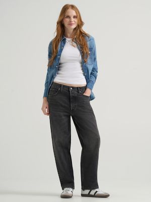 Women's Low Slung Slouch Jean