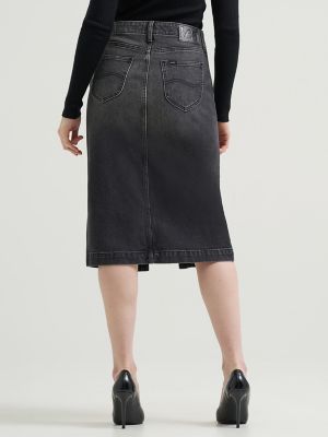 ★CRANK★FRILL PLEATS MIDI SKIRT_DARK NAVY★正規品/直送料込 ☆CRANK☆FRILL PLEATS MIDI SKIRT_DARK NAVY☆正規品/直送料込