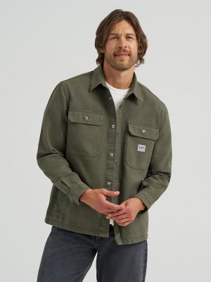 Men's Relaxed Fit Workwear Overshirt | Shirts | Lee®