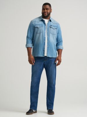 Men's Extreme Motion Athletic Tapered Leg Jean (Big & Tall)