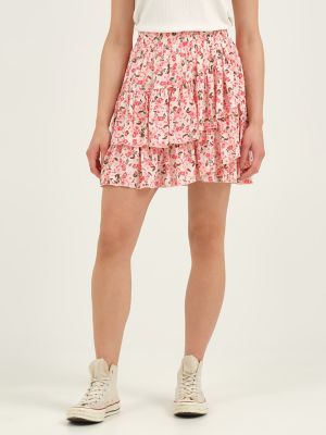 Women's Short Ruffle Layered Skirt | SALE | Lee®