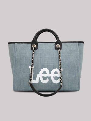 Women's Printed Logo Tote