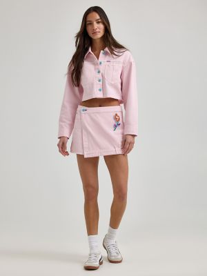 Women's Lee® x Ruohan Wang Skort in Light Pink alternative view