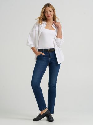 Women's Legendary High Rise Slim Straight Jean