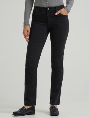 Women's Legendary High Rise Slim Straight Jean in Rough Ride alternative view