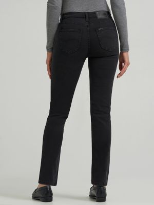 Women's Legendary High Rise Slim Straight Jean in Rough Ride alternative view 2