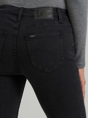 Women's Legendary High Rise Slim Straight Jean in Rough Ride alternative view 4