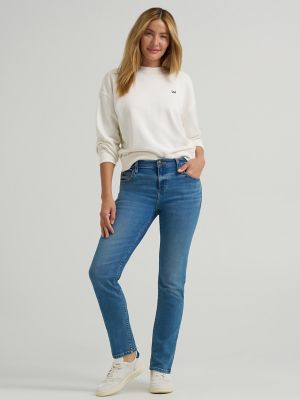 Women's Legendary High Rise Slim Straight Jean from Lee - $39.90