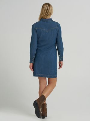 Women's Western Button Down Dress