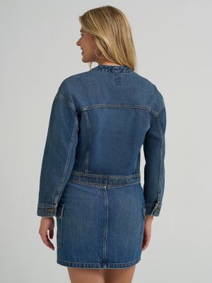 Women's Denim Cardigan Jacket