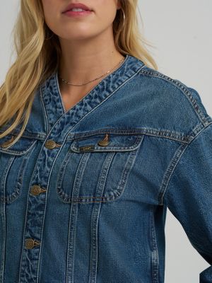 Women's Denim Cardigan Jacket