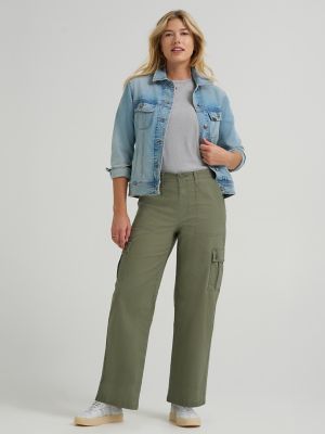 Women's Loose Straight Cargo Pant