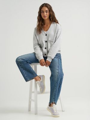 トップス Mission District A-22LETTERED CAARDIGAN トップス Mission District A-22LETTERED CAARDIGAN Magenta Zip