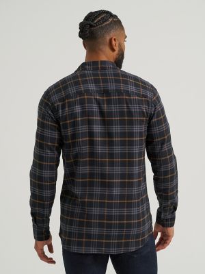 Men's All Purpose Button Down Shirt in Unionall Black Plaid alternative view