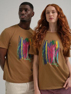 Lee® x Crayola® Limited Edition Colors Scribble Graphic Tee | Lee
