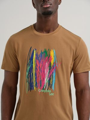 Lee® x Crayola® Limited Edition Colors Scribble Graphic Tee | Lee