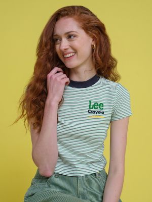Women's Lee® x Crayola® Slim Ringer Tee