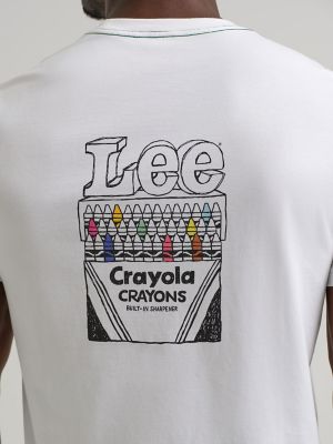 Lee® x Crayola® Limited Edition Colors Crayon Box Graphic